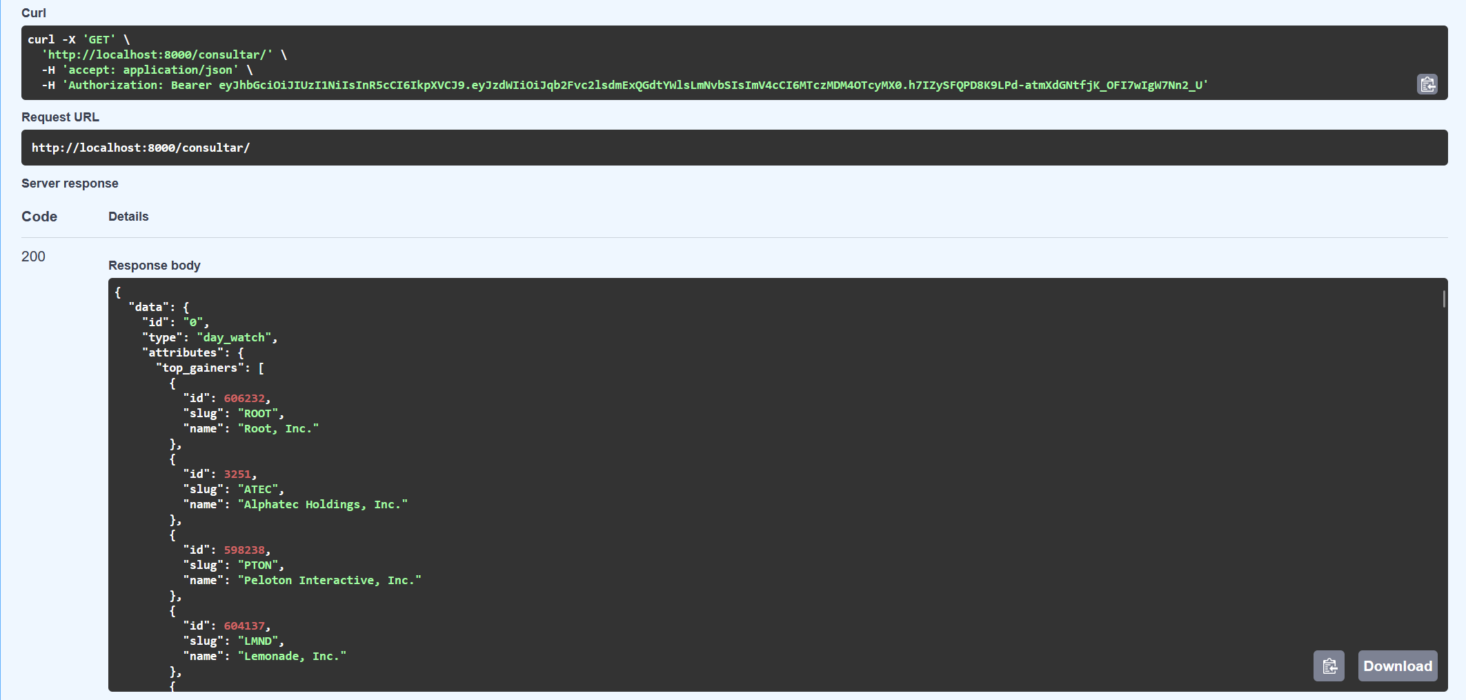 API Externa